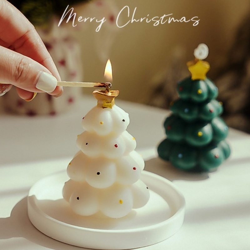 Xmas Home Fragrance - لطيف شجرة عيد الميلاد الشموع المعطرة