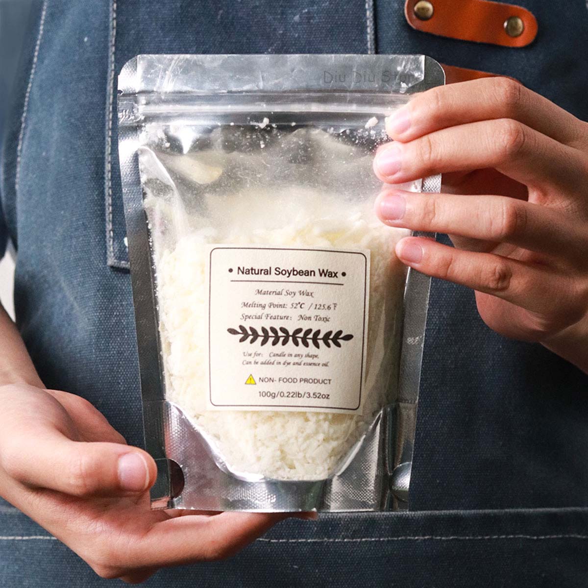 500 جرام/1 كجم شمع الصويا الطب - مراجعة Soy Wax Flake وسعره