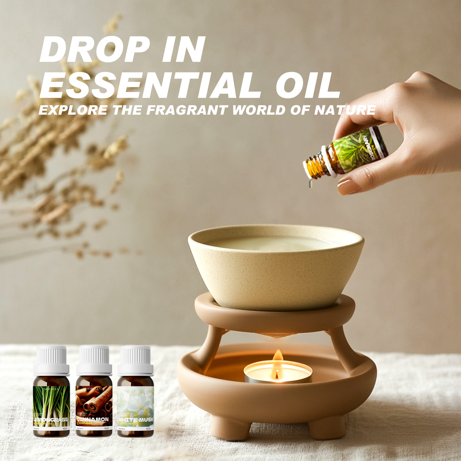 زيوت الأوكالبتوس العطرية النقي - مراجعة Home Fragrance Eucalyptus وسعره