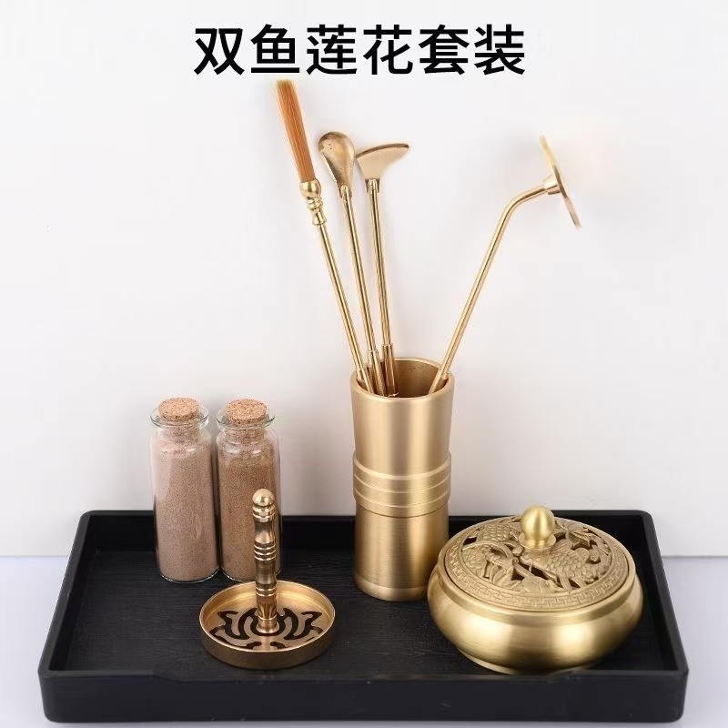 مجموعة حامل بخور من النحاس الن - مراجعة Xmas Home Fragrance وسعره