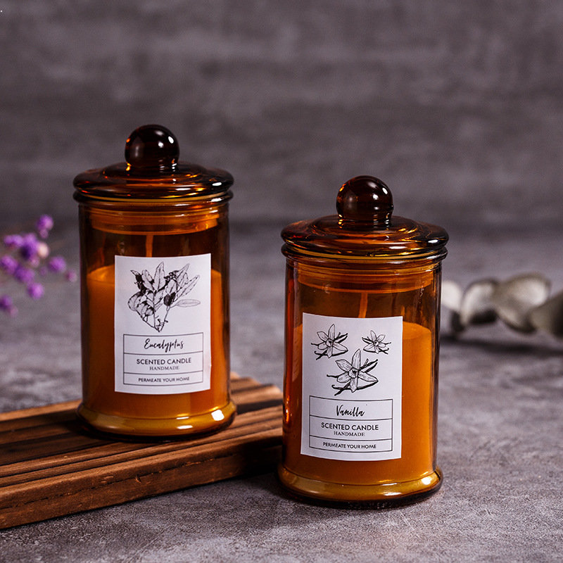 Jar جرة الزجاج شمعة معطرة الزي - مراجعة Soy Wax Flake وسعره