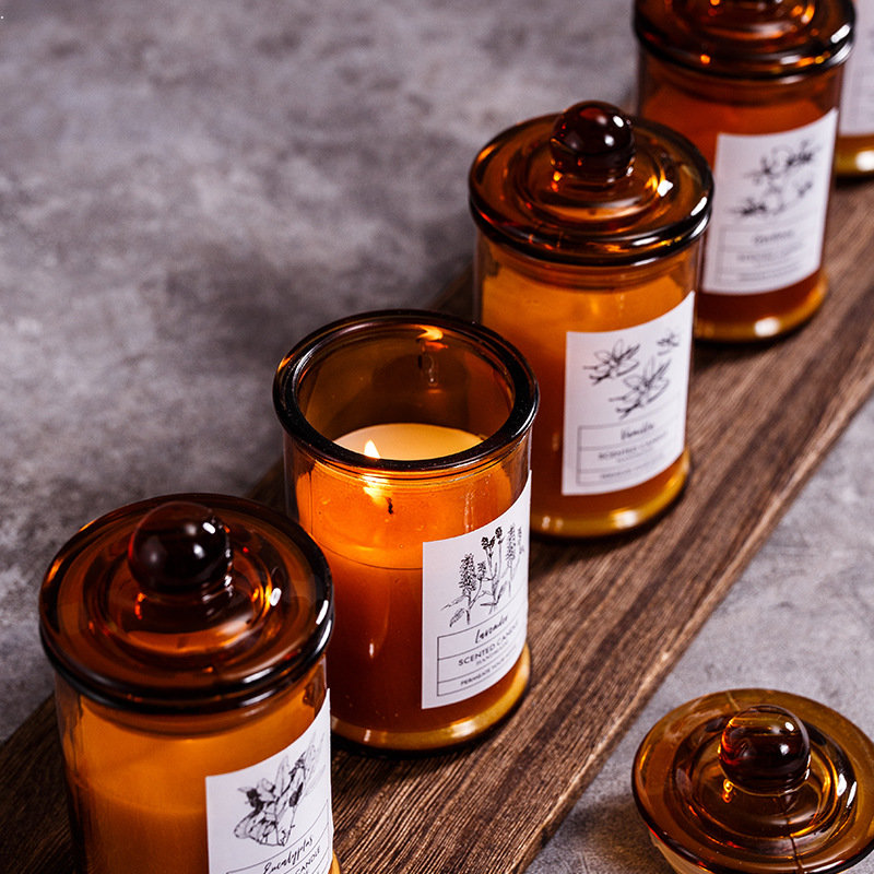Jar جرة الزجاج شمعة معطرة الزي - مراجعة Soy Wax Flake وسعره