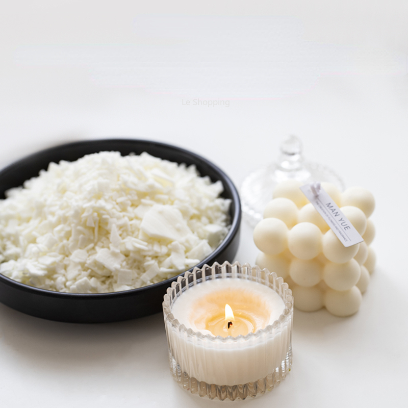شمع الصويا الطبيعي النقي DIY ب - مراجعة Soy Wax Flake وسعره