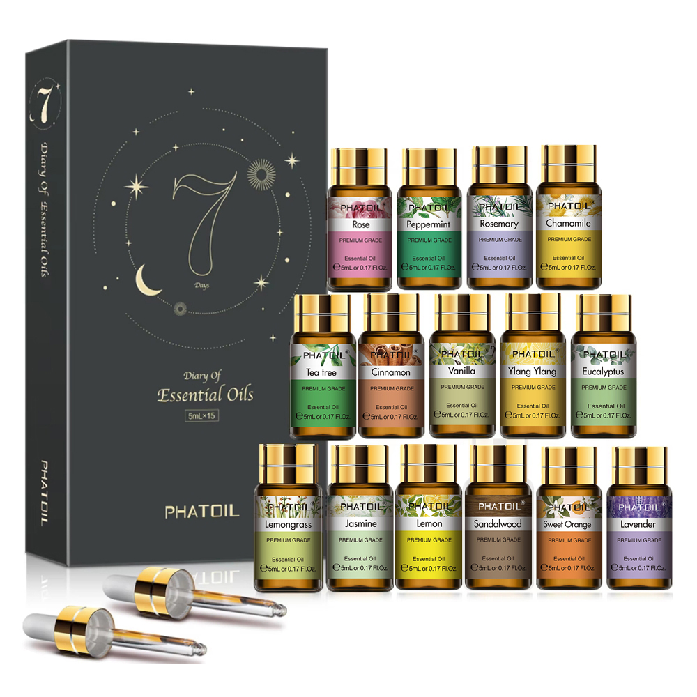 مجموعة زيوت عطرية من PHATOIL ت - مراجعة Home Fragrance Rose وسعره