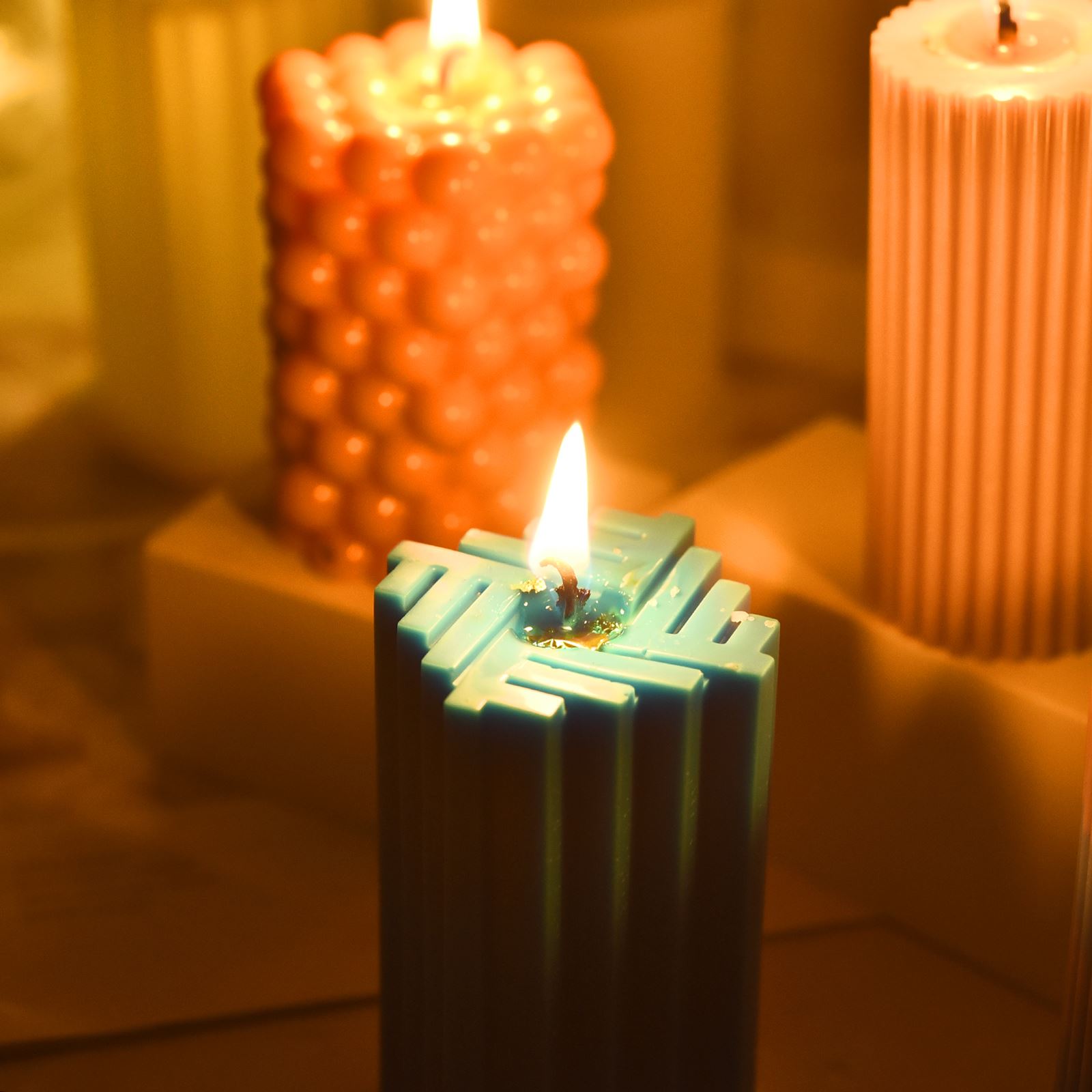 2g صبغ الألوان من الشمع شمعة ا - مراجعة Soy Wax Flake وسعره