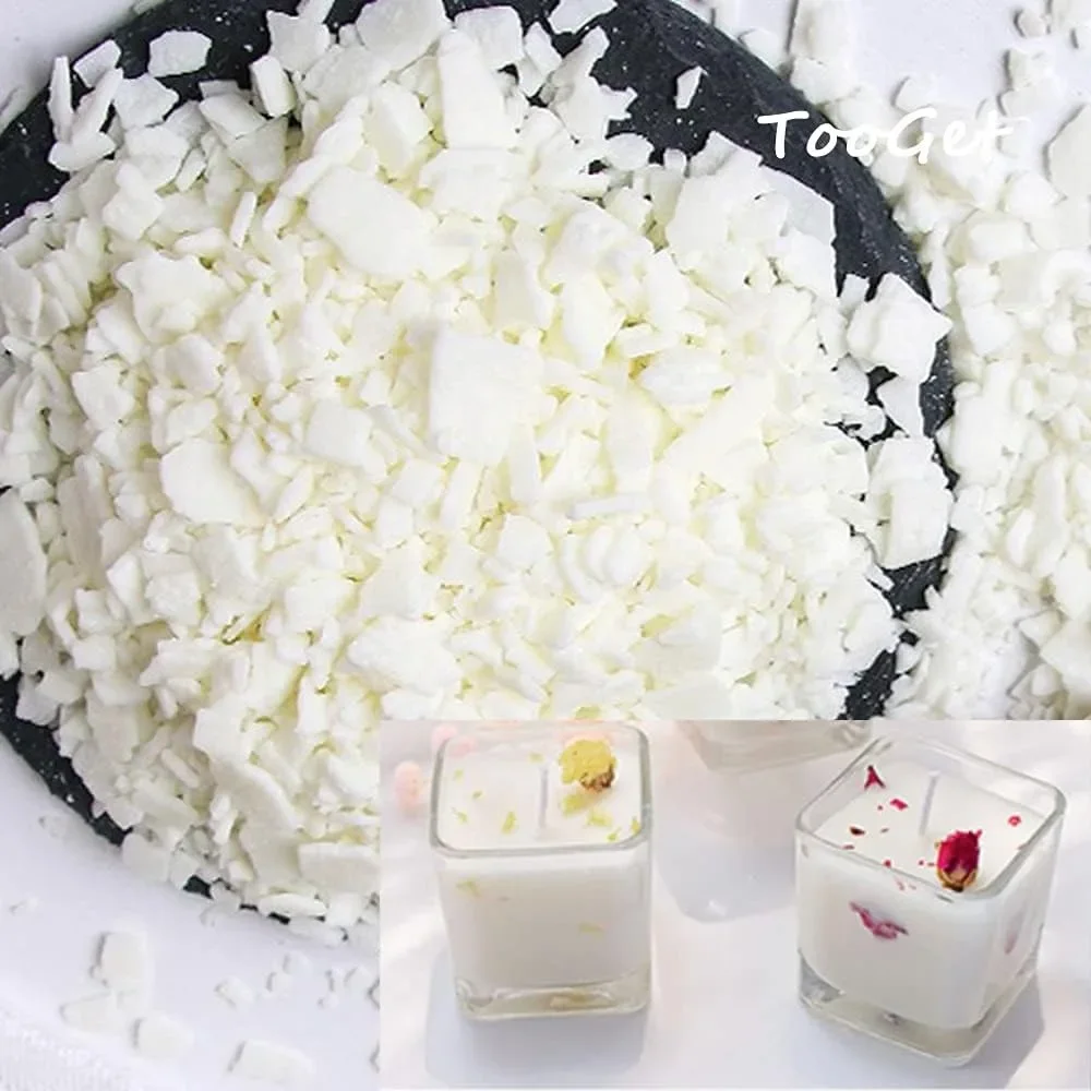 2 جنيه (1 كيلو جرام) رقائق شمع - مراجعة Soy Wax Flake وسعره