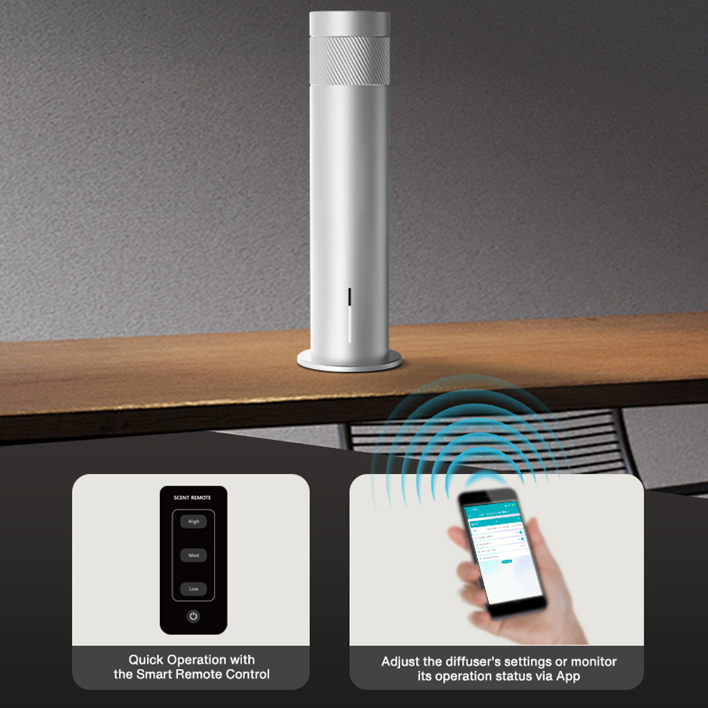 جهاز نشر الزيوت العطرية الذكي  - مراجعة Home Fragrance System وسعره