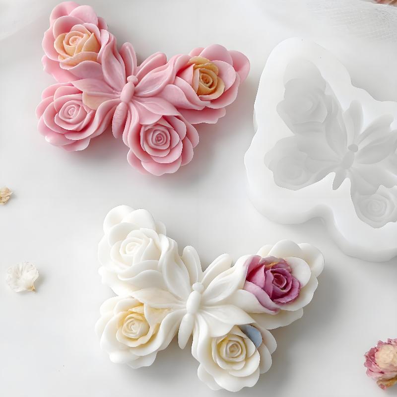 قالب سيليكون على شكل فراشة وور - مراجعة Home Fragrance Rose وسعره