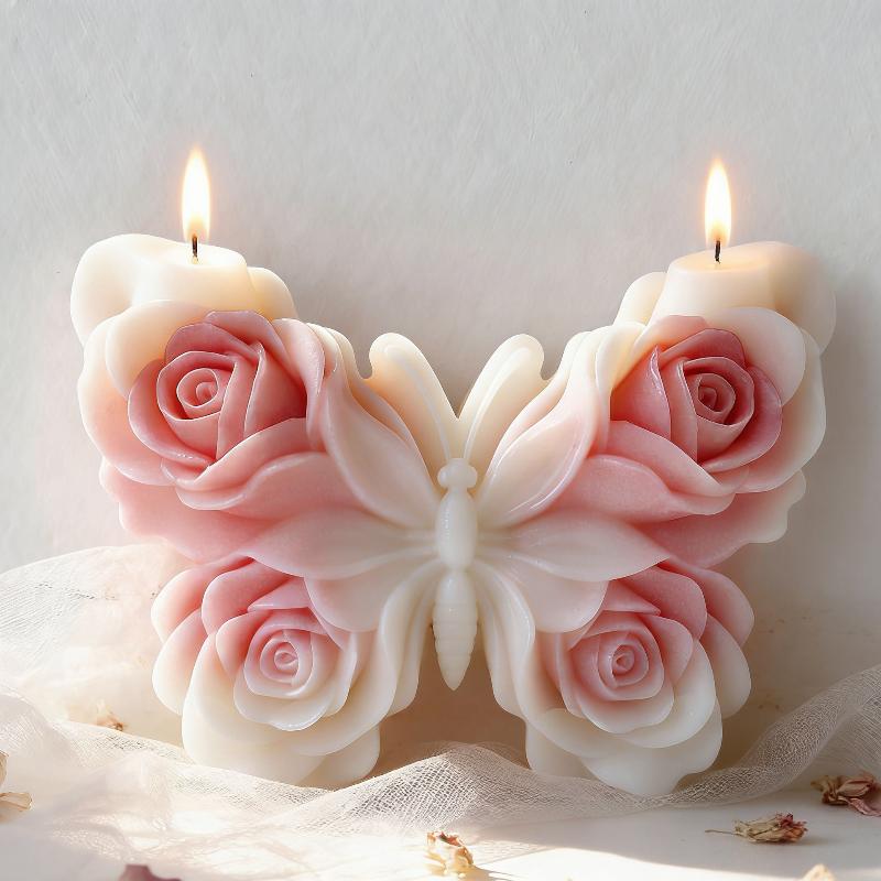 قالب سيليكون على شكل فراشة وور - مراجعة Home Fragrance Rose وسعره
