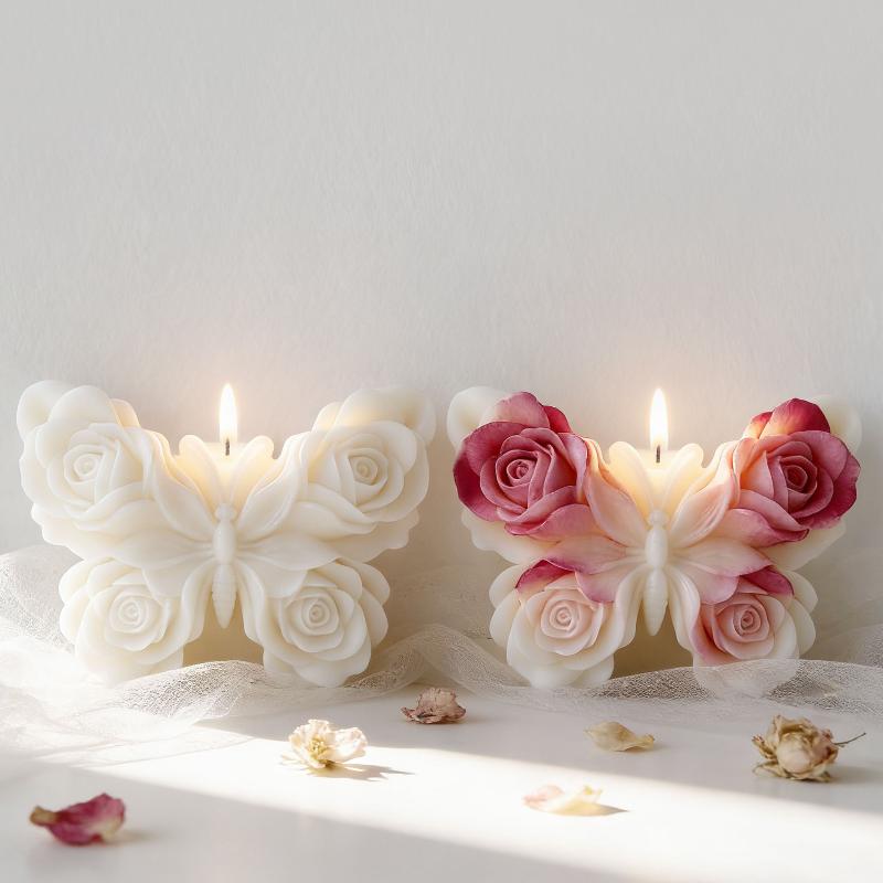 قالب سيليكون على شكل فراشة وور - مراجعة Home Fragrance Rose وسعره