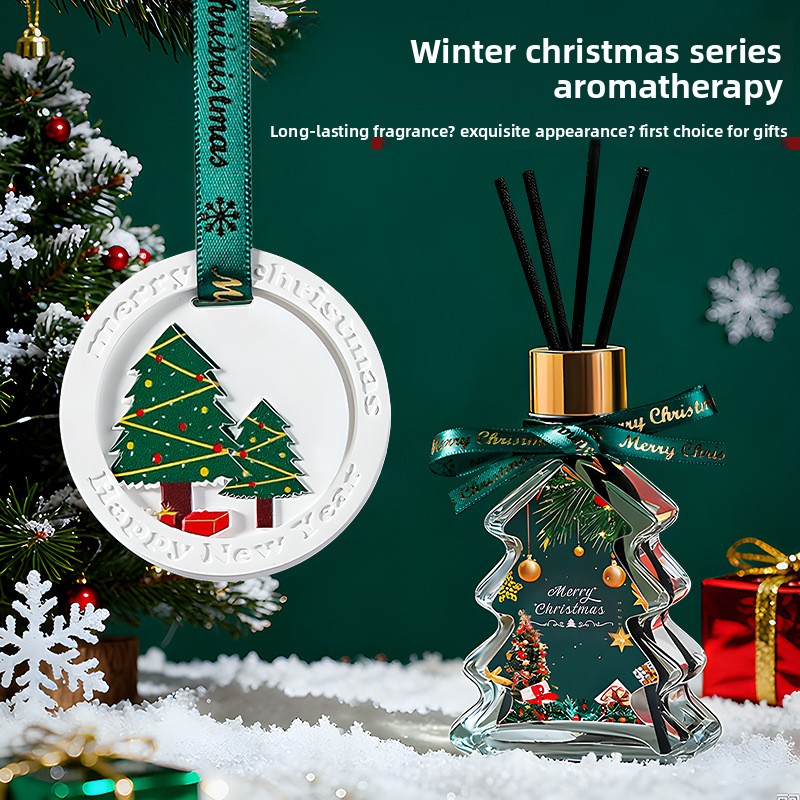 صندوق هدايا زيوت عطرية للعلاج  - مراجعة Xmas Home Fragrance وسعره